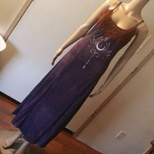 Beyond King boho maxi dress small